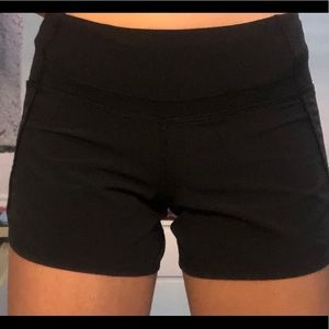 Lululemon black shorts